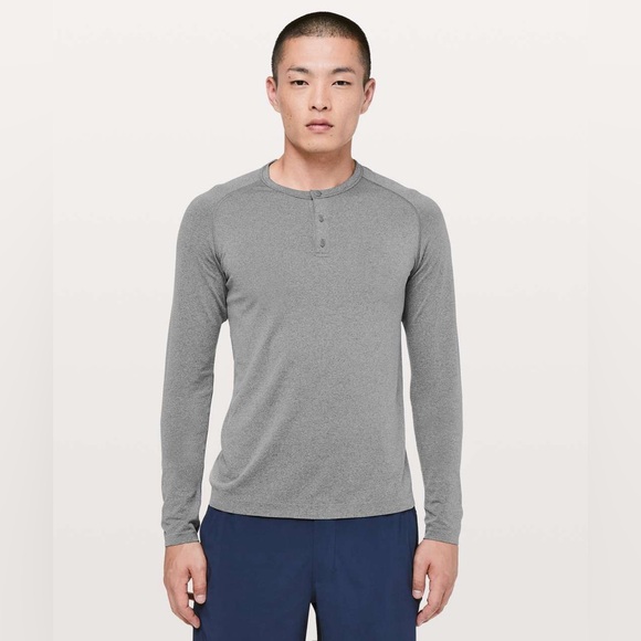 lululemon athletica Other - Lululemon Metal Vent Tech Long Sleeve Henley